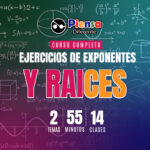 EJERCICIOS DE EXPONENTES Y RAICES